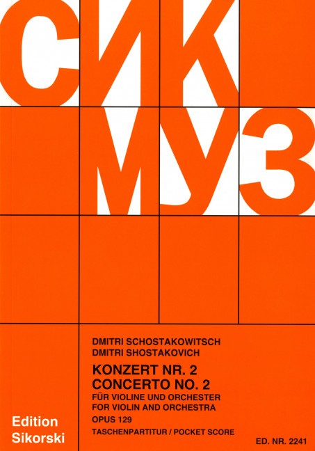 Vorderes Coverbild Konzert Nr. 2 op. 129