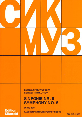 Vorderes Coverbild Sinfonie Nr. 5 op. 100 