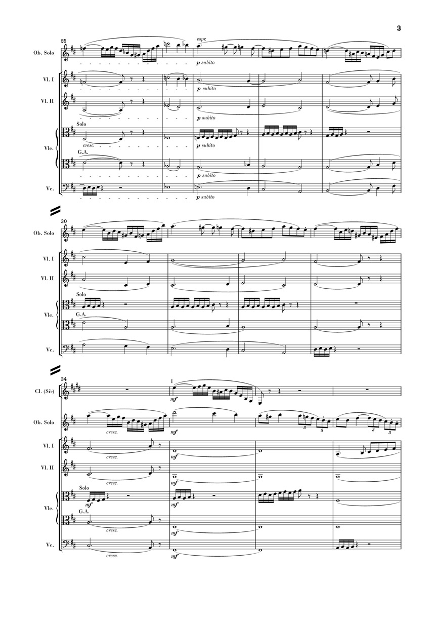 Anderes Coverbild Oboenkonzert D-dur op. 11