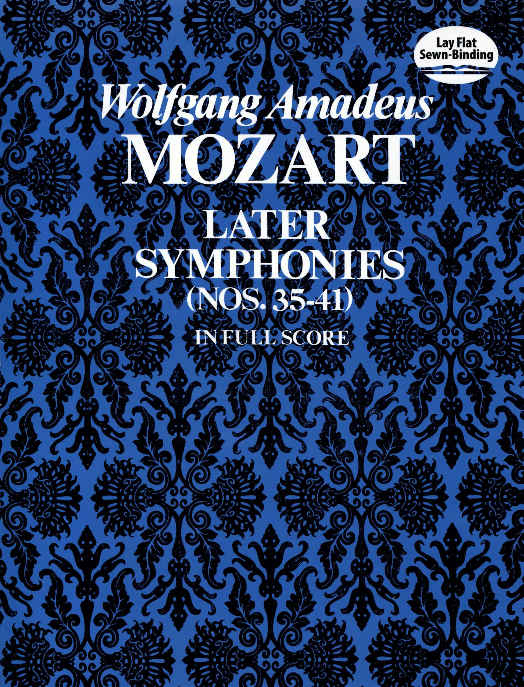 Vorderes Coverbild Later Symphonies (Nos. 35-41) in Full Score