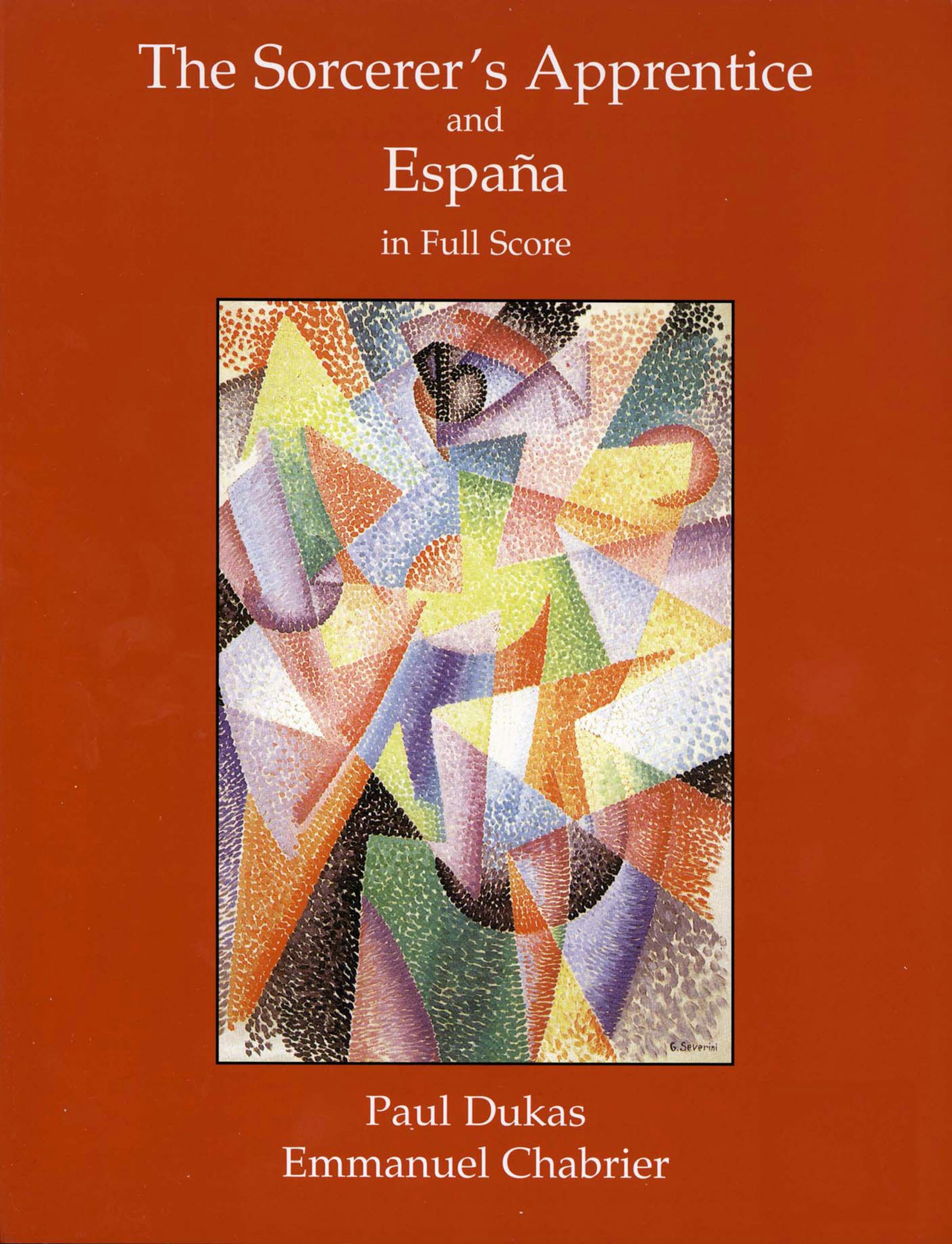 Vorderes Coverbild The Sorcerer's Apprentice and España in Full Score