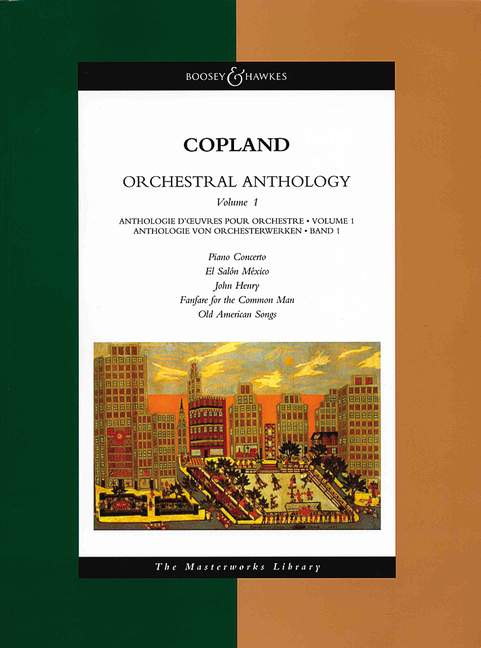 Vorderes Coverbild Anthologie von Orchesterwerken