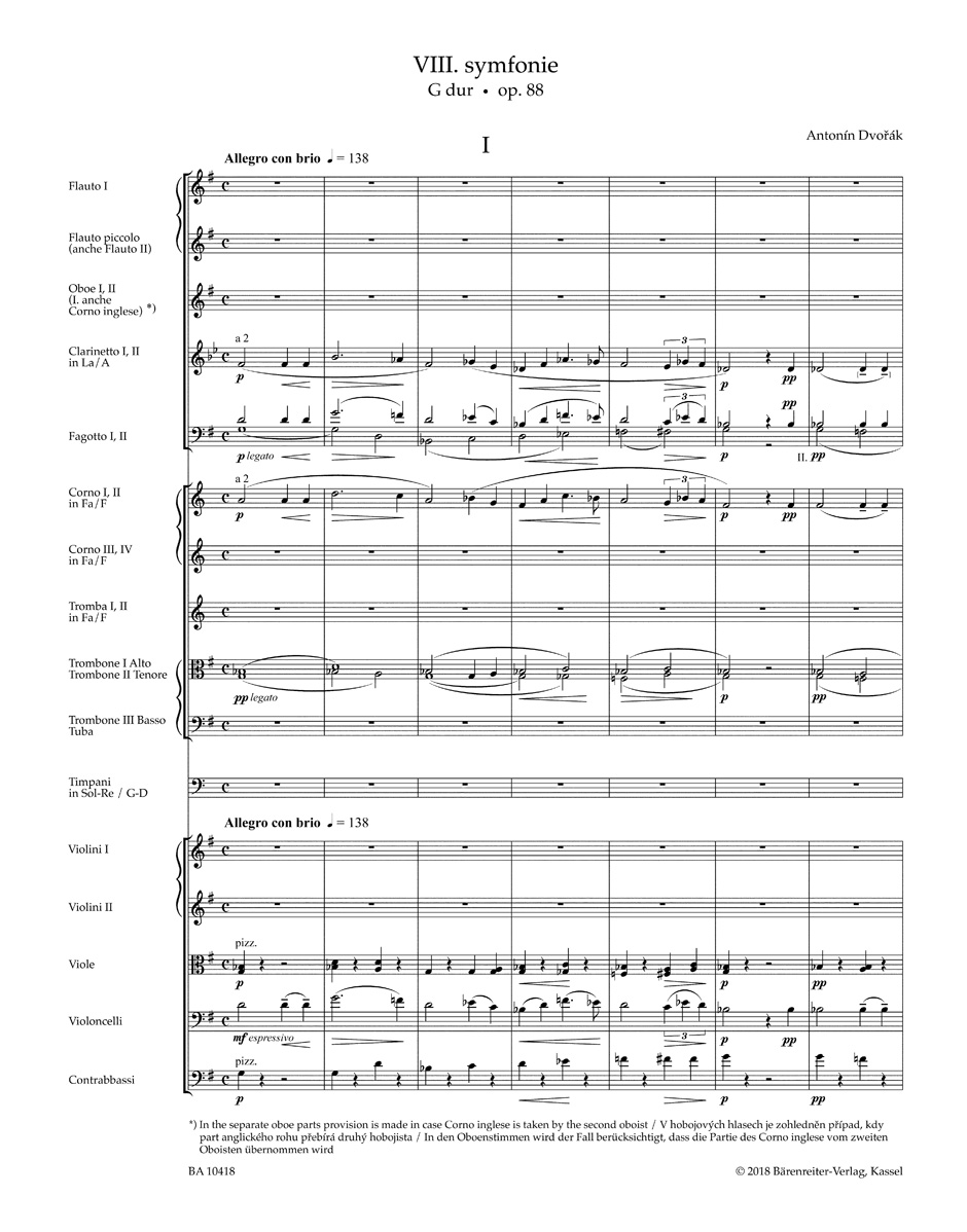 Anderes Coverbild Symphonie Nr. 8 G-Dur op. 88