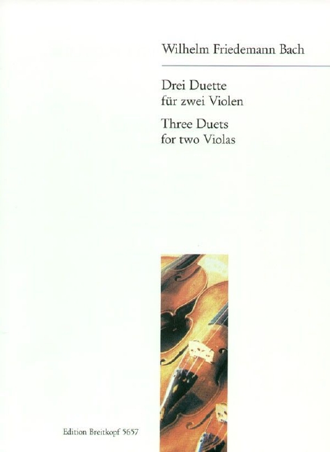 Anderes Coverbild Drei Duette für Zwei Violen