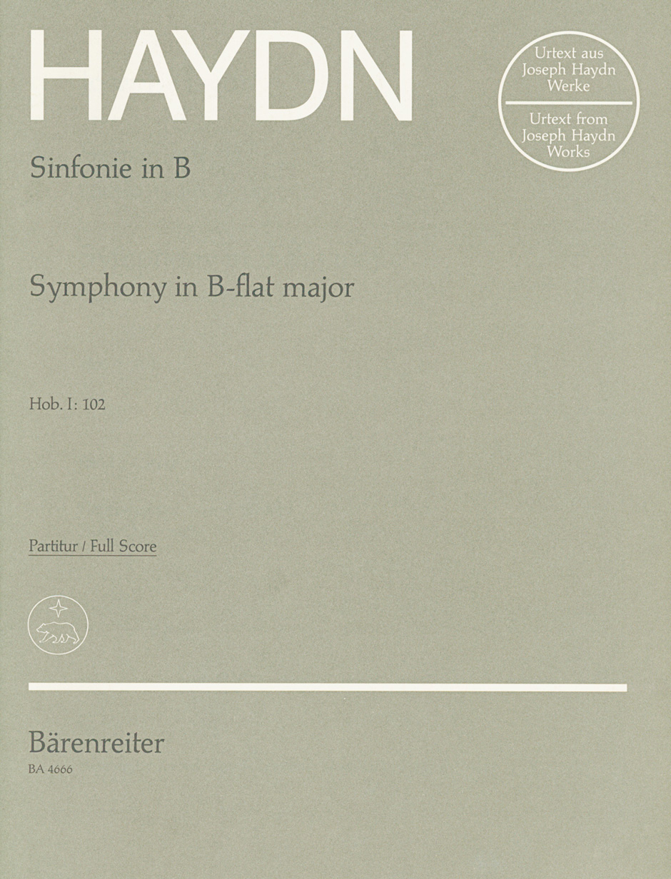 Vorderes Coverbild Londoner Sinfonie Nr. 10 B-Dur Hob. I:102