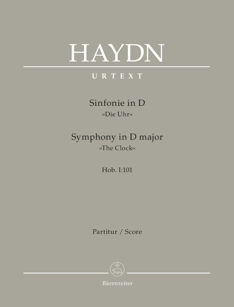 Vorderes Coverbild Londoner Sinfonie Nr. 8 D-Dur Hob. I:101 "Die Uhr"