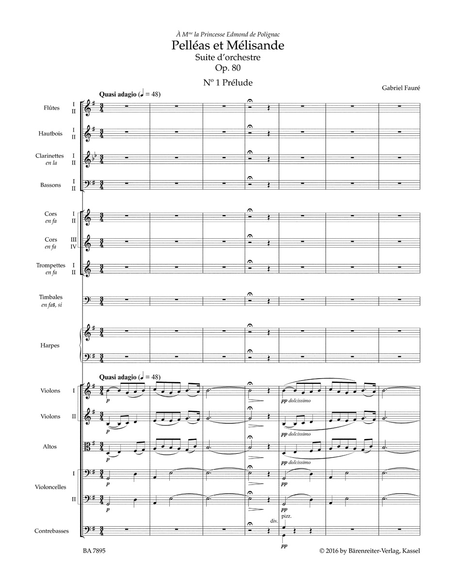 Anderes Coverbild Pelléas et Mélisande op. 80 N 142b