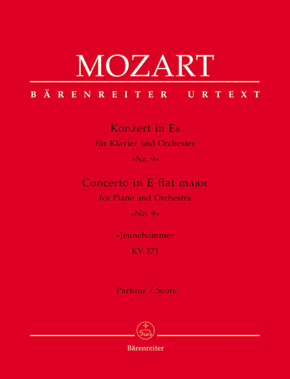 Anderes Coverbild Konzert für Klavier und Orchester Nr. 9 Es-Dur KV 271 "Jeunehomme"