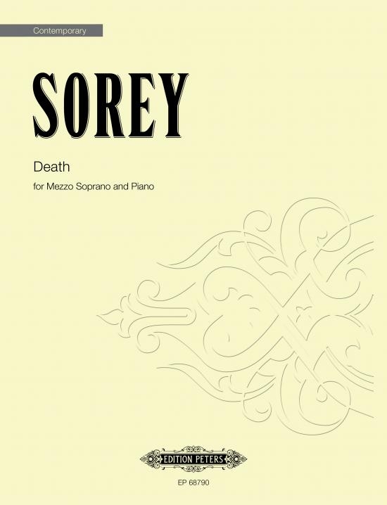 Vorderes Coverbild Death for Mezzo Soprano and Piano (2020)