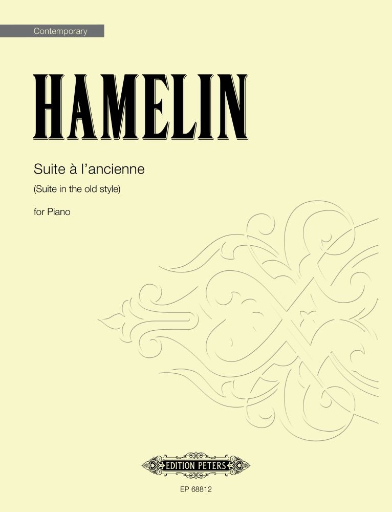 Vorderes Coverbild Suite à l’ancienne (Suite in the old style) (piano solo) für Klavier