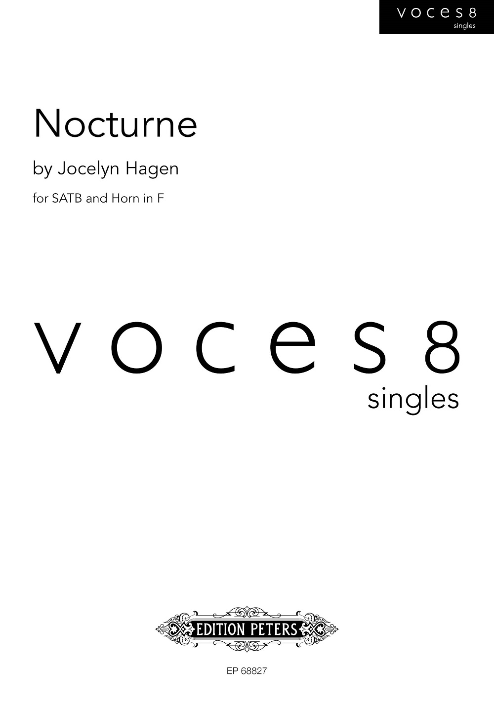 Vorderes Coverbild Nocturne for SATB (divisi) and French Horn