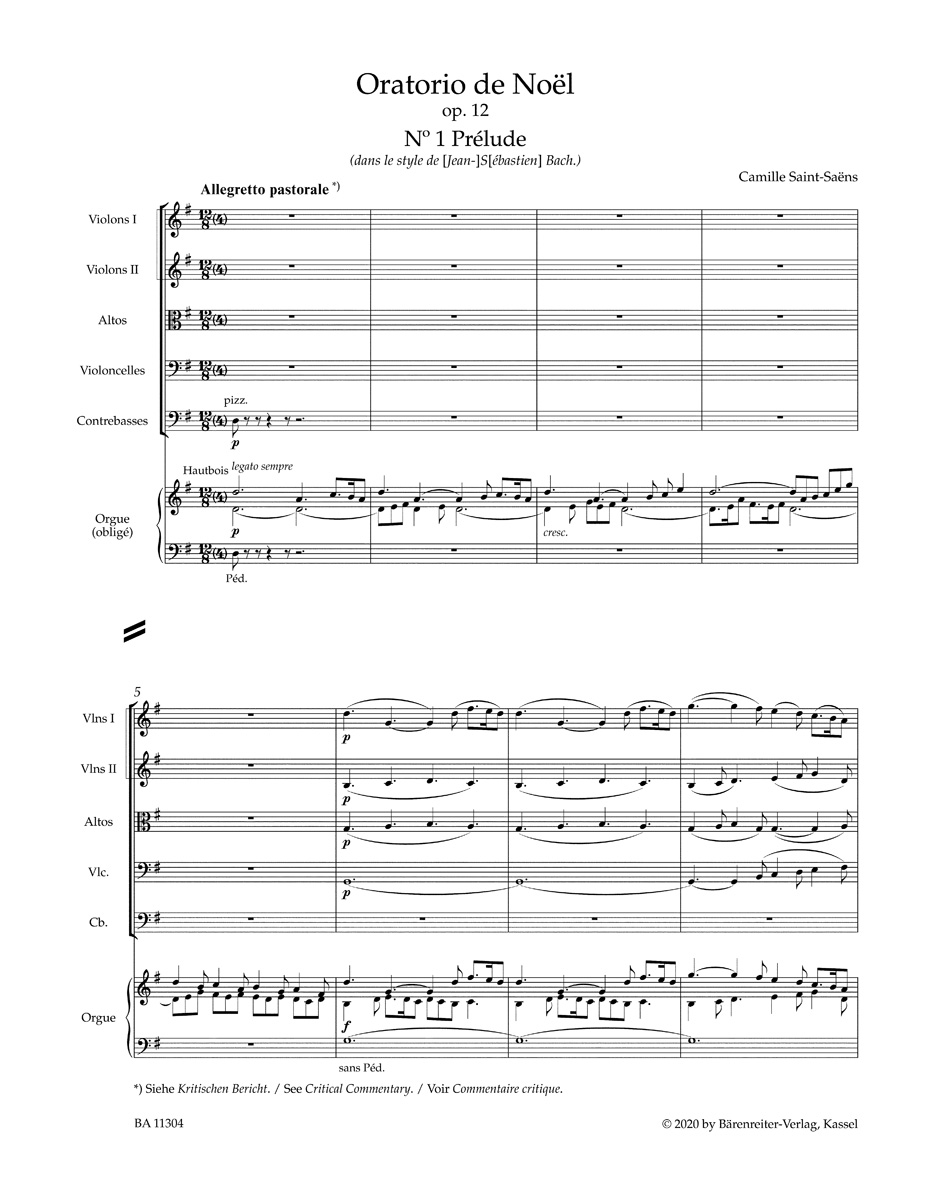 Anderes Coverbild Oratorio de Noël op. 12