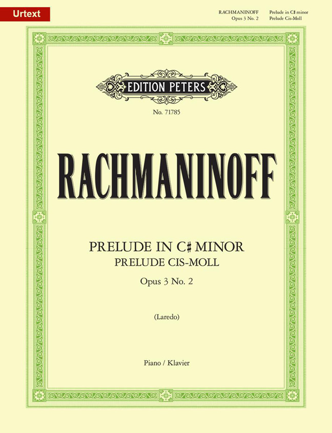 Vorderes Coverbild Prelude cis-Moll op. 3 Nr. 2