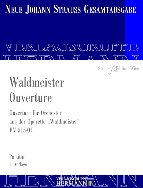 Vorderes Coverbild Waldmeister Ouverture RV 515-OU