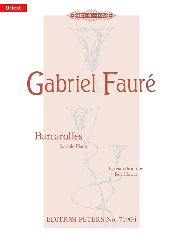Vorderes Coverbild Barcarolles für Klavier