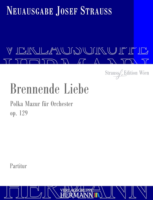Vorderes Coverbild Brennende Liebe op. 129