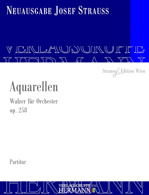 Vorderes Coverbild Aquarellen op. 258