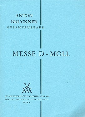 Vorderes Coverbild Messe d-moll