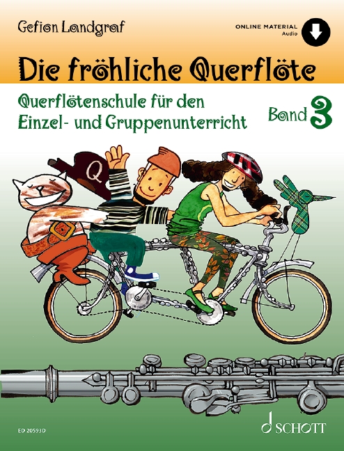 Vorderes Coverbild Die fröhliche Querflöte Band 3