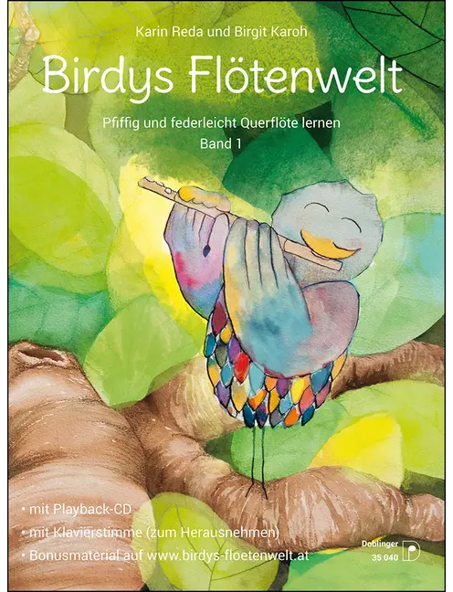 Vorderes Coverbild Birdys Flötenwelt Band 1