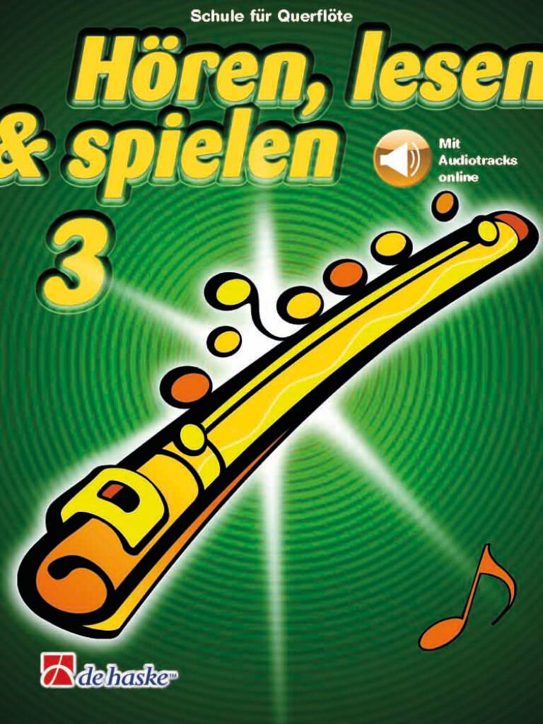 Vorderes Coverbild Hören, lesen & spielen 3 - Flöte
