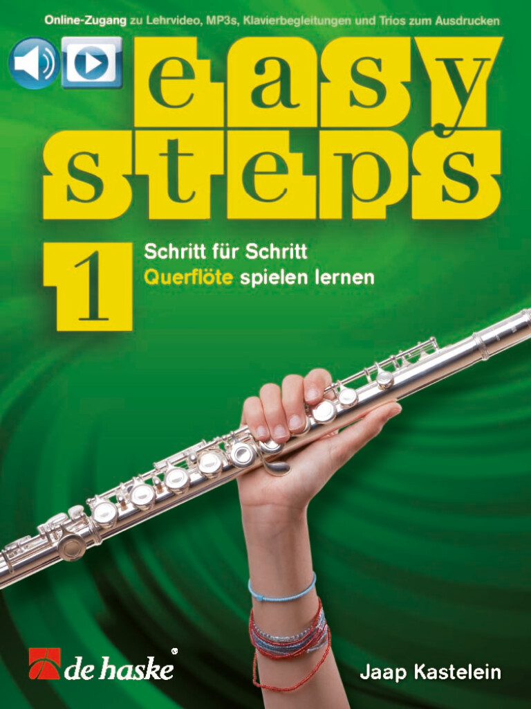 Vorderes Coverbild Easy Steps Band 1 - Querflöte