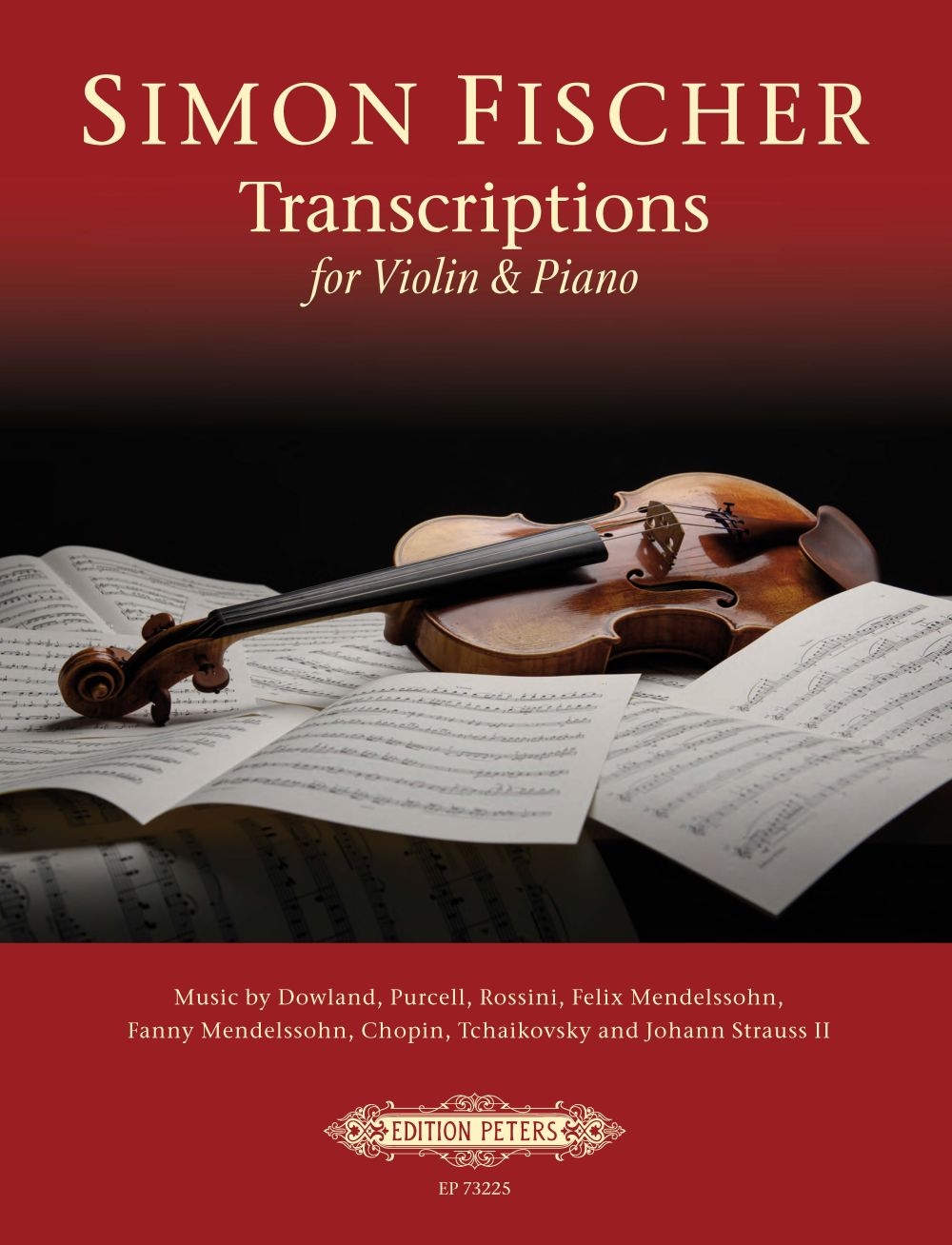 Vorderes Coverbild Transcriptions for Violin and Piano