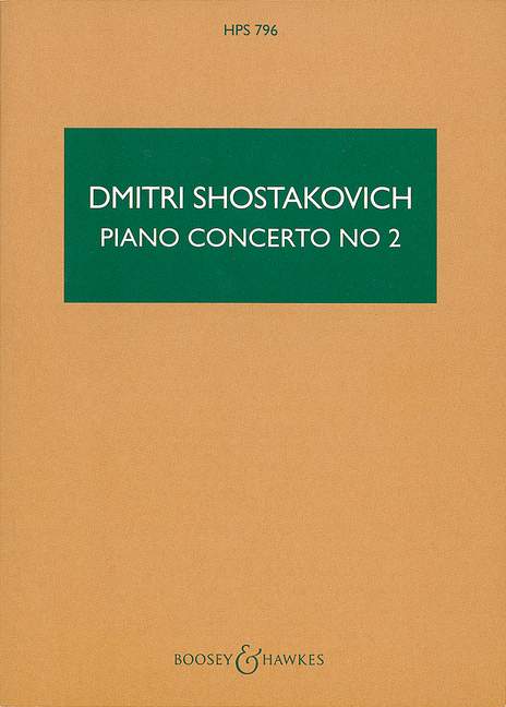 Vorderes Coverbild Konzert für Klavier und Orchester Nr. 2 F-Dur op. 102 (1957)