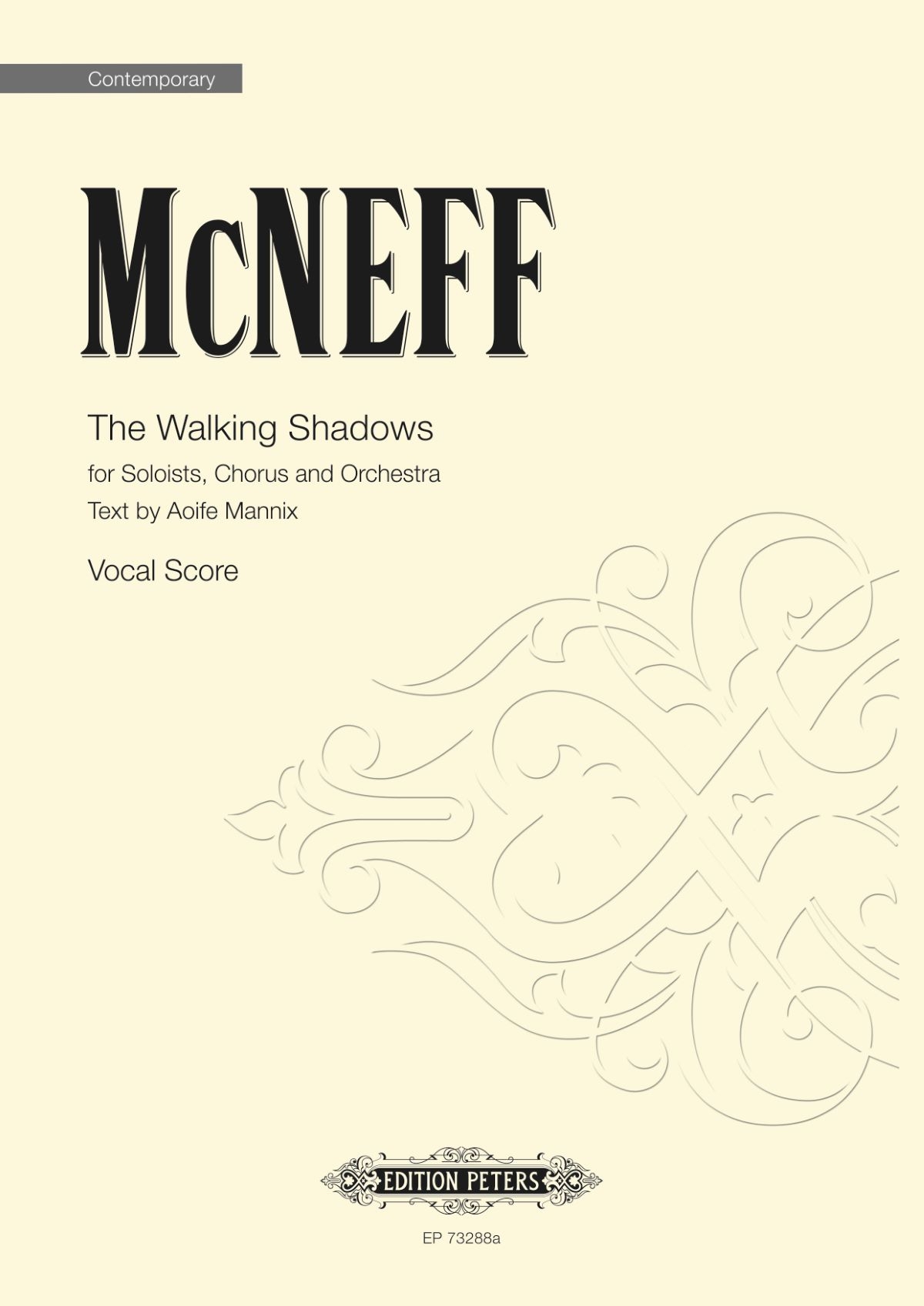 Vorderes Coverbild The Walking Shadows for Soloists, Chorus and Orchestra