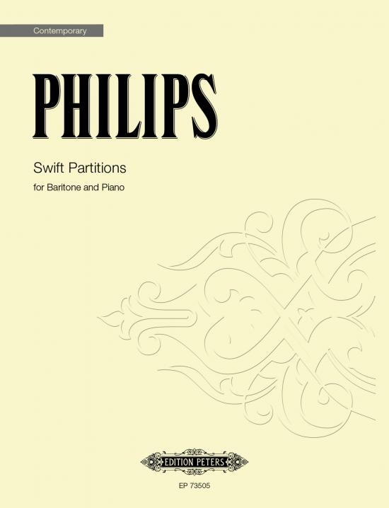 Vorderes Coverbild Swift Partitions for Baritone and Piano (1998)