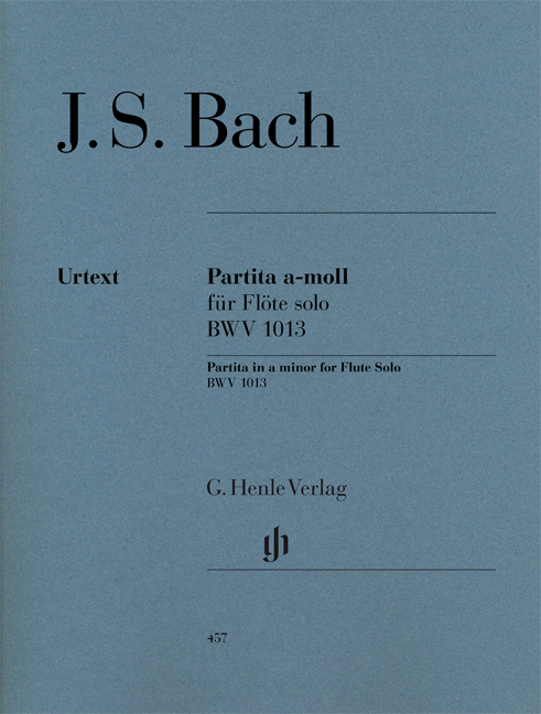 Vorderes Coverbild Partita a-moll für Flöte solo BWV 1013