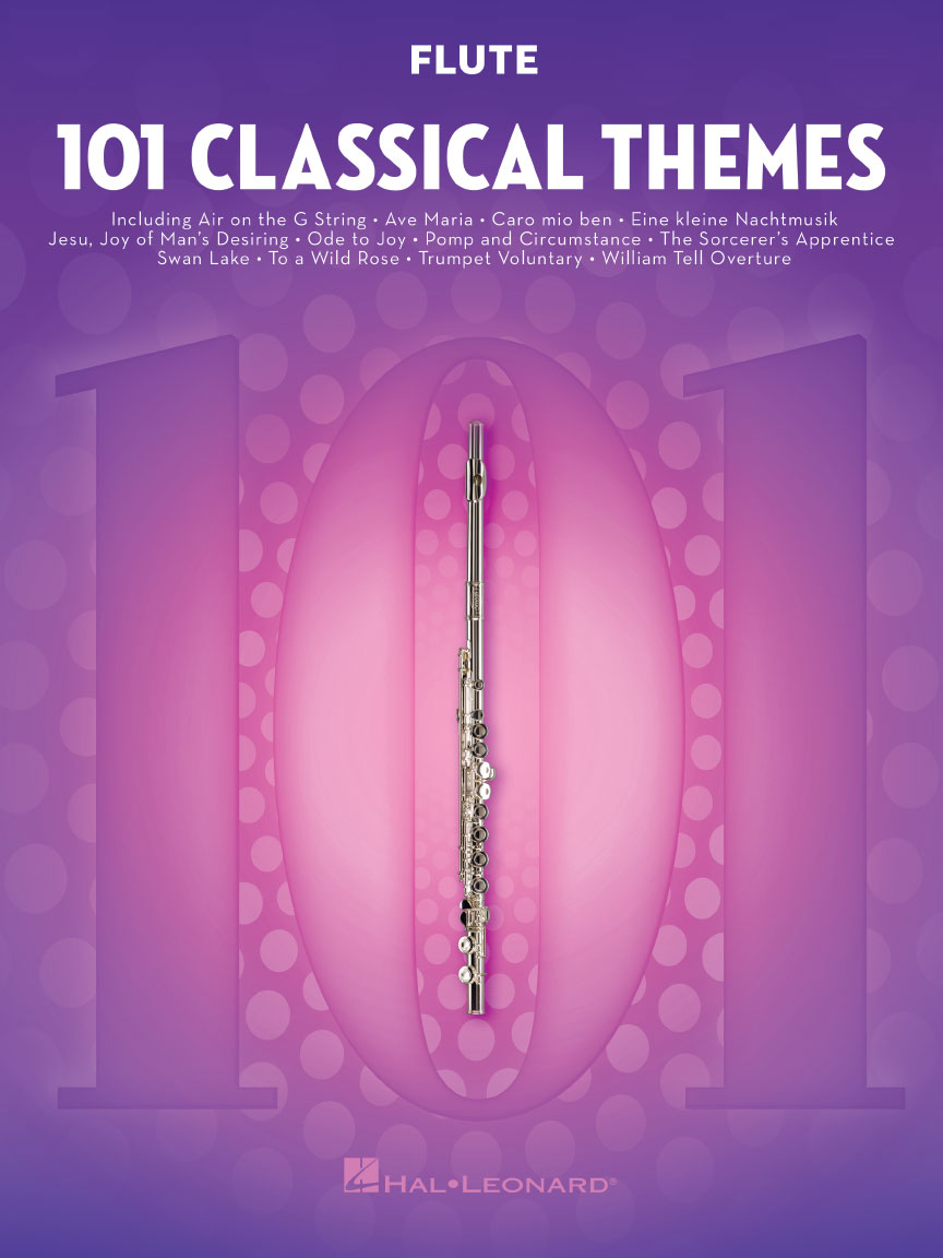 Vorderes Coverbild 101 Classical Themes for Flute