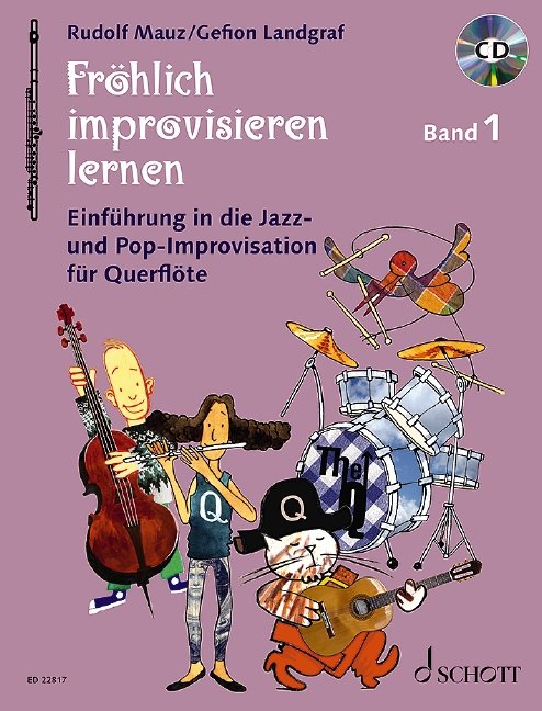Vorderes Coverbild Fröhlich improvisieren lernen Band 1