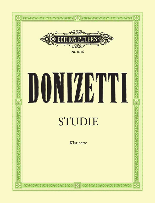 Vorderes Coverbild Studie für Klarinette solo