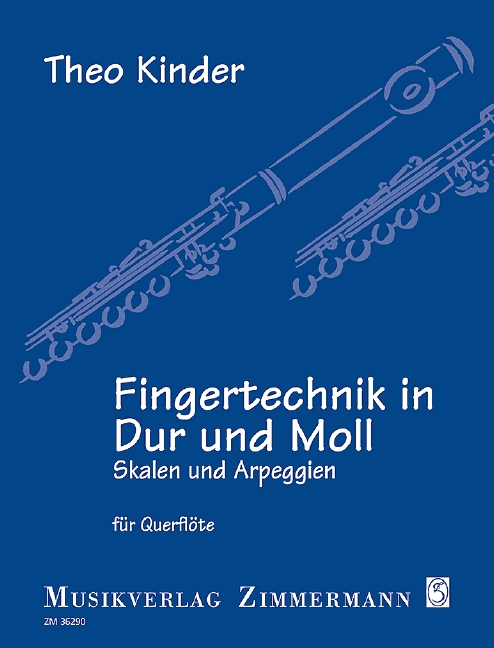 Vorderes Coverbild Fingertechnik in Dur und Moll