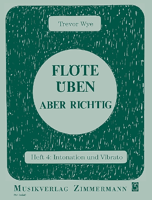 Vorderes Coverbild Flöte üben - aber richtig Heft 4