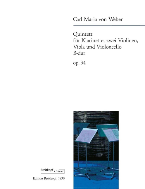 Anderes Coverbild Quintett B-dur op. 34