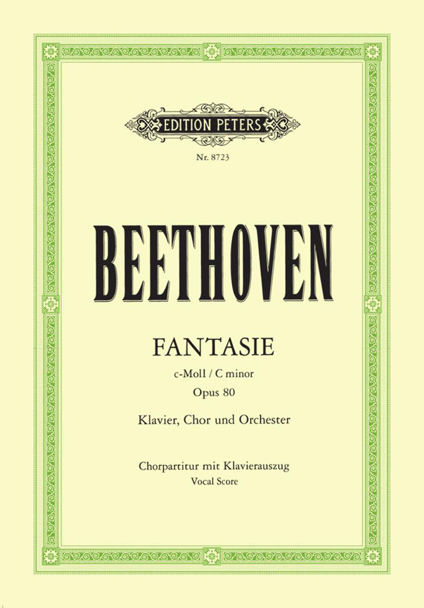 Vorderes Coverbild Fantasie für Klavier, Chor und Orchester c-moll op. 80