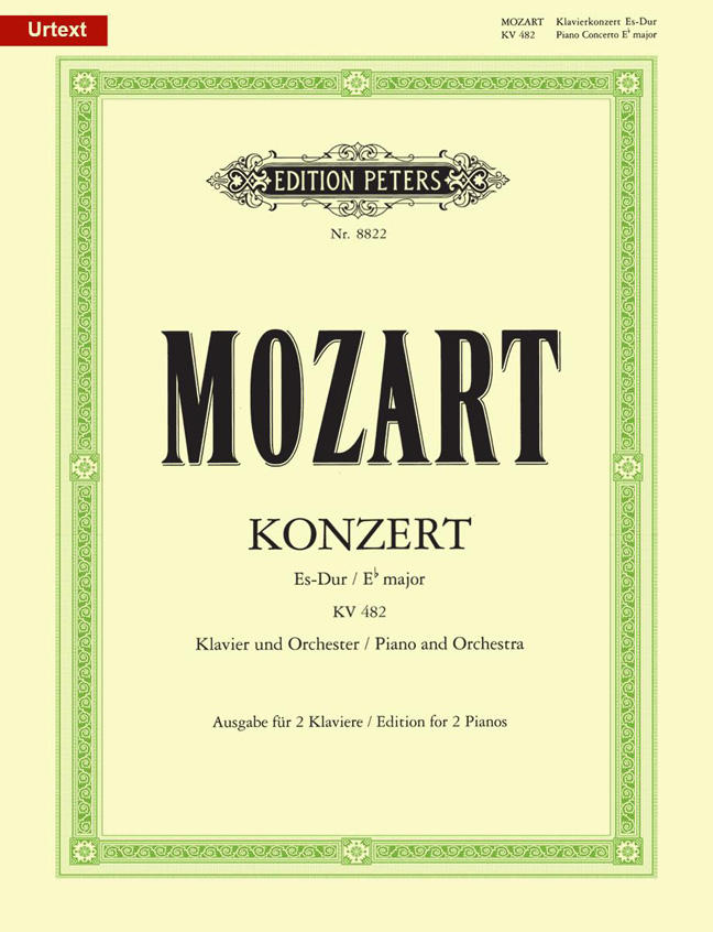 Vorderes Coverbild Konzert Es-Dur KV 482 (Wien, 16. Dezember 1785)