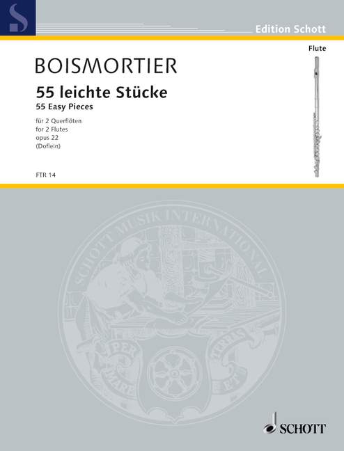 Vorderes Coverbild 55 leichte Stücke op. 22