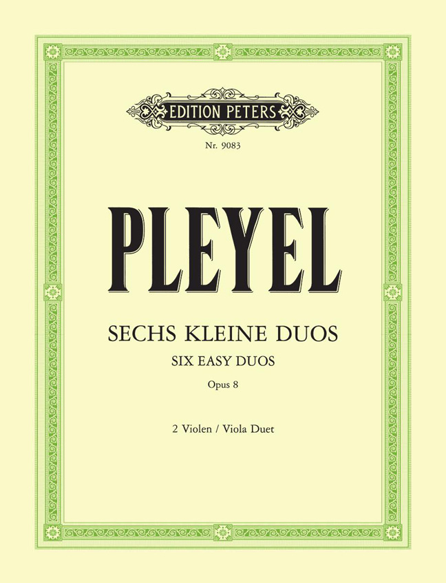 Vorderes Coverbild Kleine Duos für 2 Violinen für 2 Violen bearbeitet op. 8 Nr. 1-6