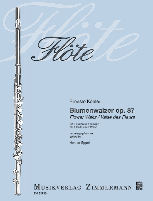 Vorderes Coverbild Blumenwalzer op. 87