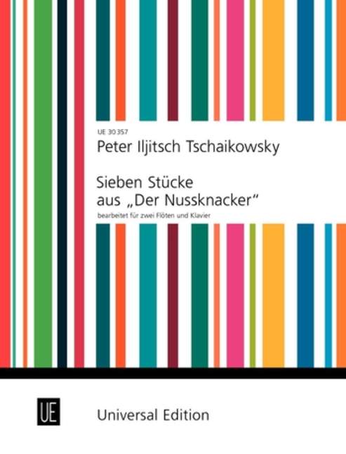 Vorderes Coverbild Der Nussknacker für 2 Flöten und Klavier