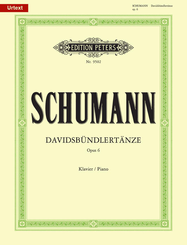 Vorderes Coverbild Davidsbündlertänze für Klavier op. 6 (1837)