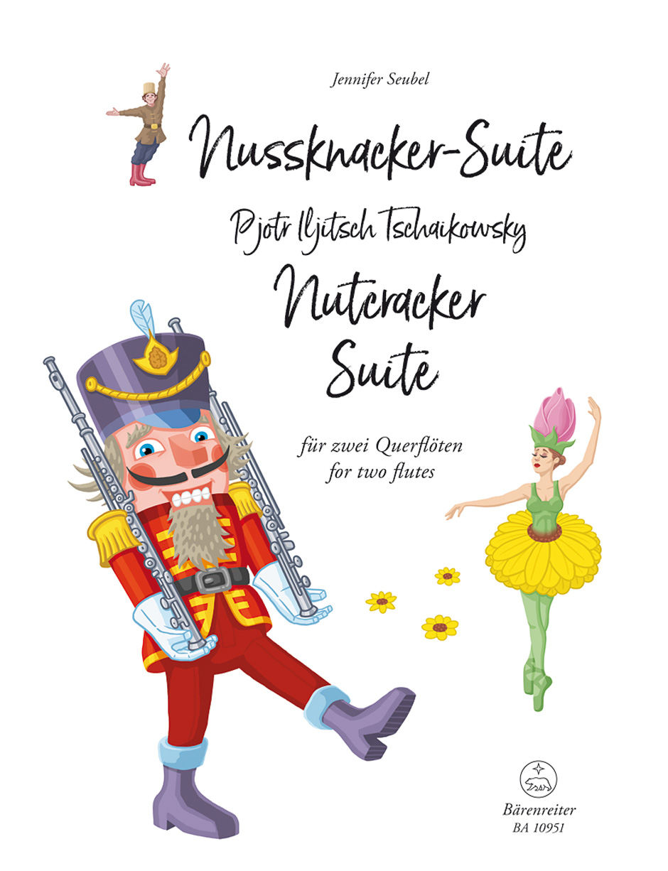 Vorderes Coverbild Nussknacker-Suite für zwei Querflöten