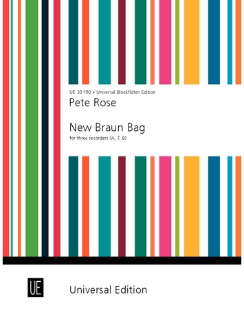 Vorderes Coverbild New Braun Bag für 3 Blockflöten (A, T, B)