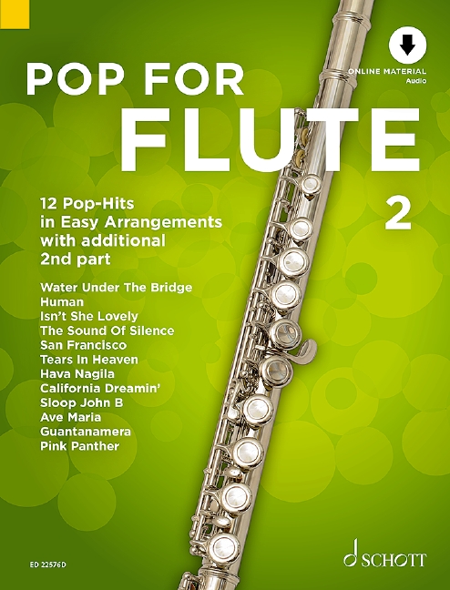 Vorderes Coverbild Pop For Flute 2