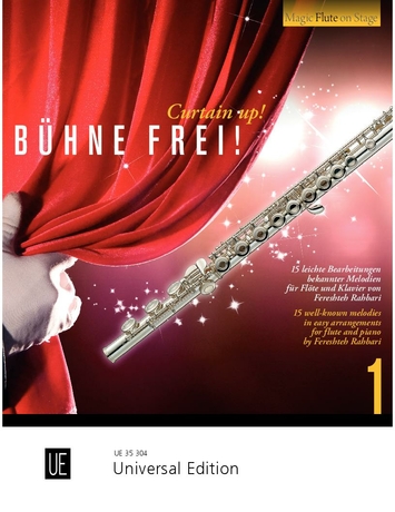 Vorderes Coverbild Bühne frei! für Flöte und Klavier