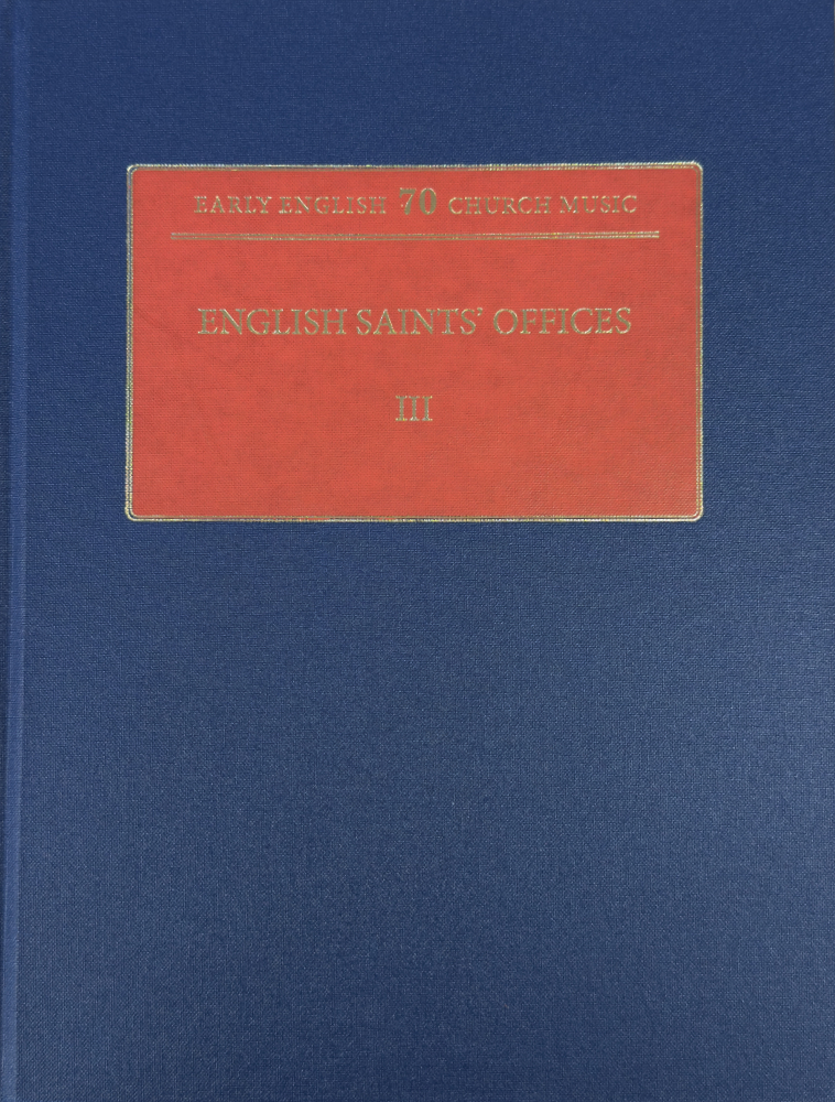 Vorderes Coverbild English Saints’ Offices: III
