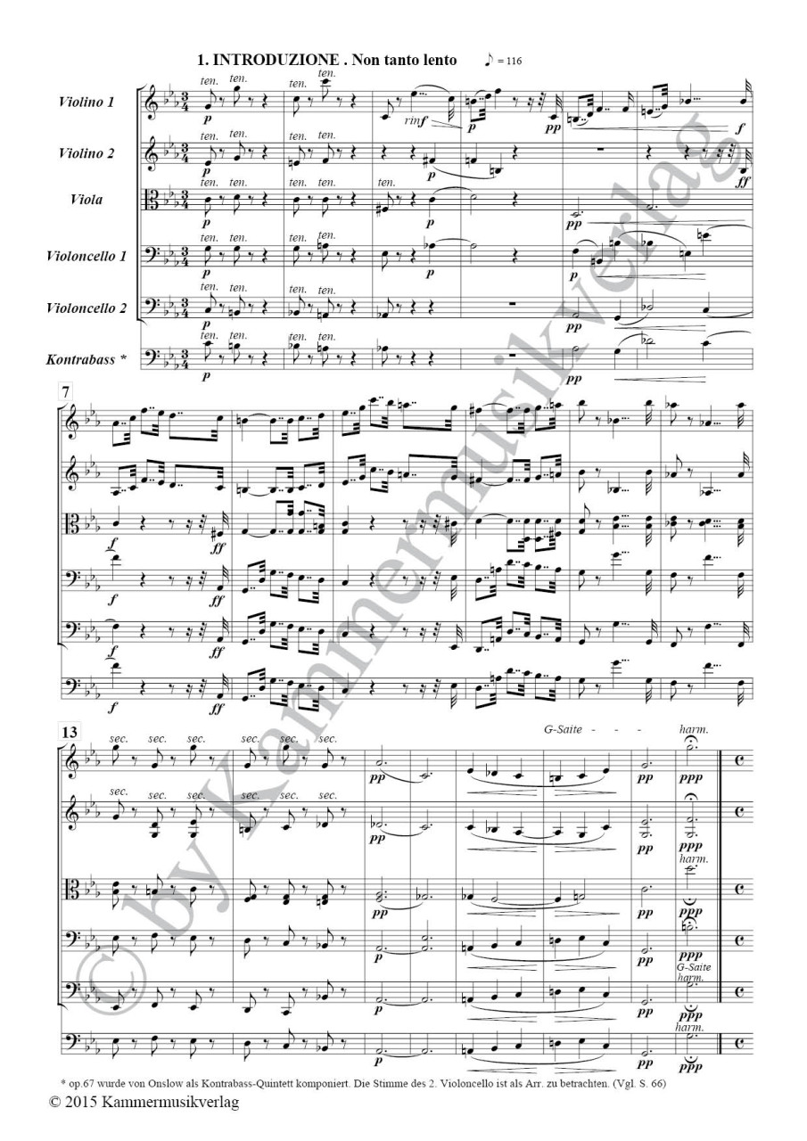 Anderes Coverbild Streichquintett Nr. 26 c-Moll op. 67